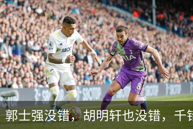 郭士强没错，胡明轩也没错，千错万错都是球迷的错